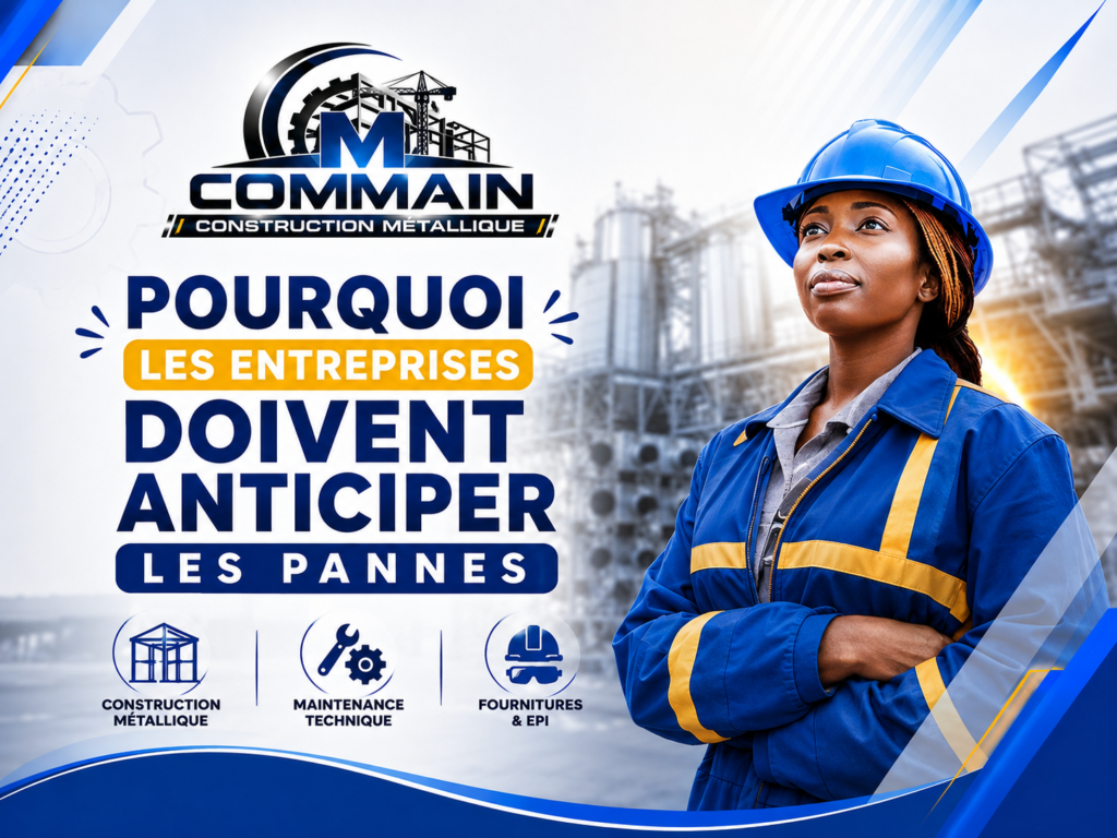 🔧 Maintenance industrielle au Cameroun : pourquoi les entreprises doivent anticiper les pannes